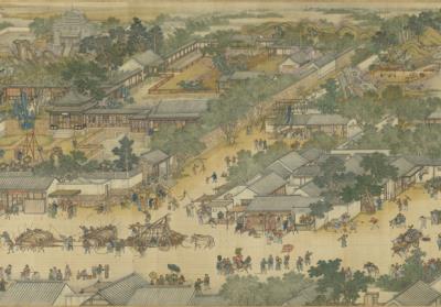 图片[4]-(Qing Court Version of) Up the River During Qingming-China Archive